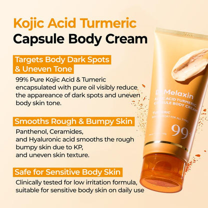 Melaxin Kojic Acid Turmeric Face & Body Care Set